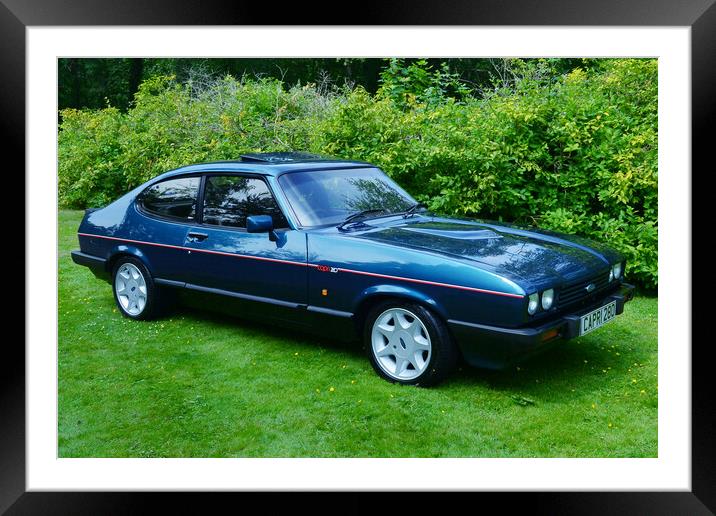 Lovely Ford Capri 280 Framed Mounted Print by Allan Durward Photography