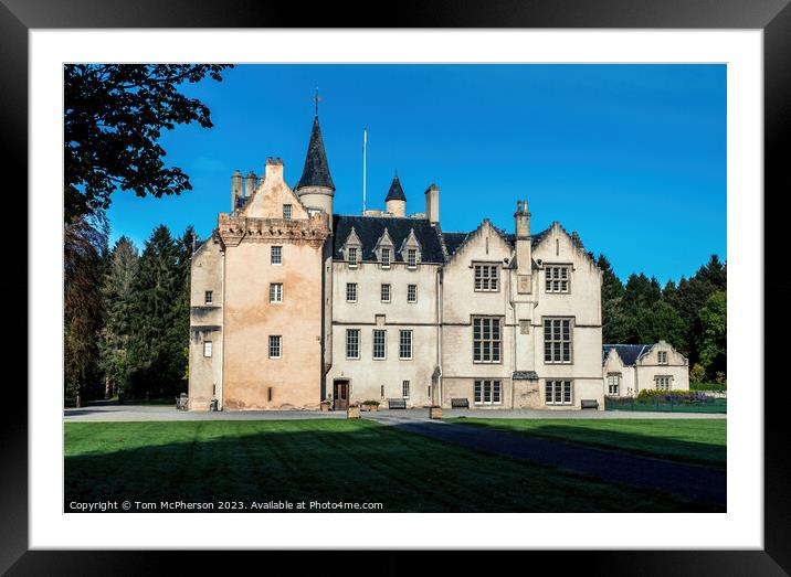 Timeless Elegance at Brodie Castle Framed Mounted Print by Tom McPherson