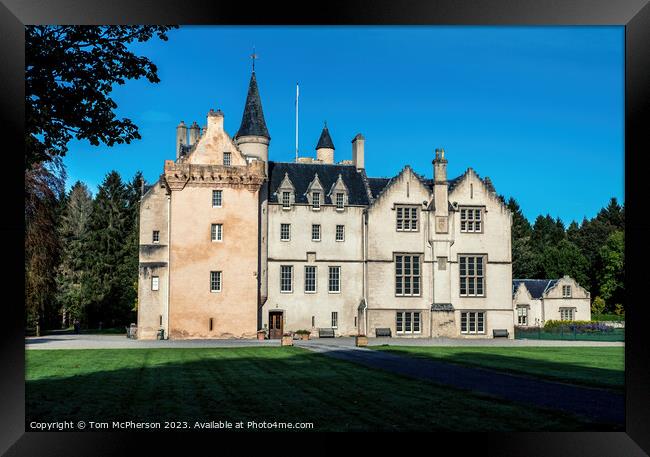 Timeless Elegance at Brodie Castle Framed Print by Tom McPherson