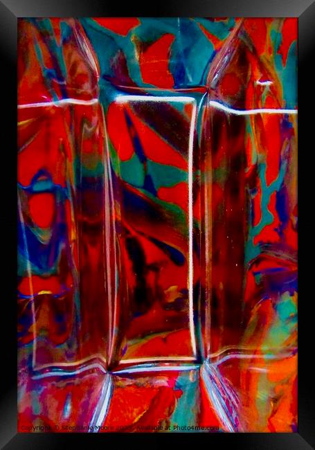 Abstract 672 Framed Print by Stephanie Moore