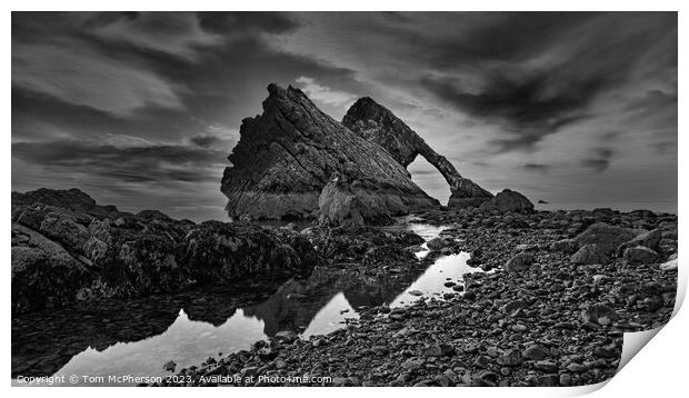 Surreal Bow Fiddle Rock Print by Tom McPherson