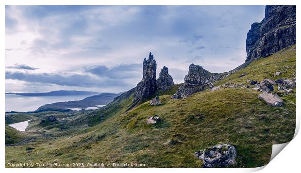 The Enigmatic Old Man of Storr Print by Tom McPherson