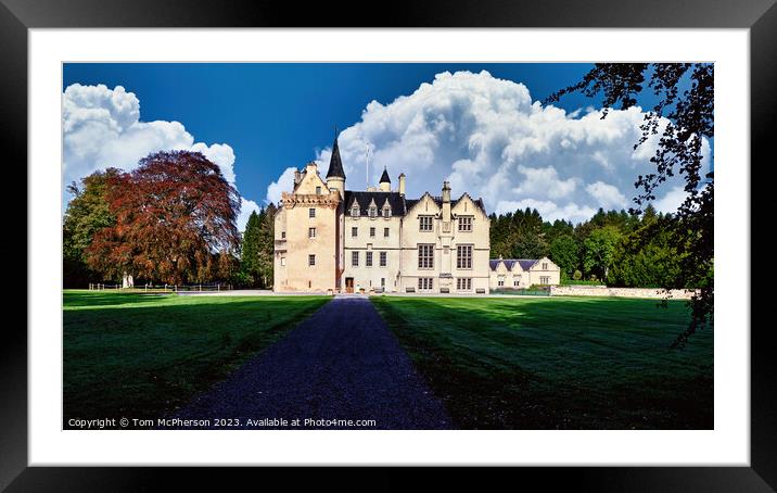 Brodie Castle Scotland Framed Mounted Print by Tom McPherson