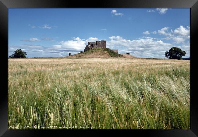 Ruins of Duffus Castle Framed Print by Tom McPherson