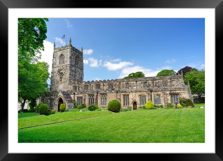 Holy Trinity Church Skipton Framed Mounted Print by Alison Chambers