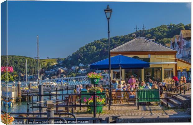 A Summer’s Day in Dartmouth  Canvas Print by Ian Stone