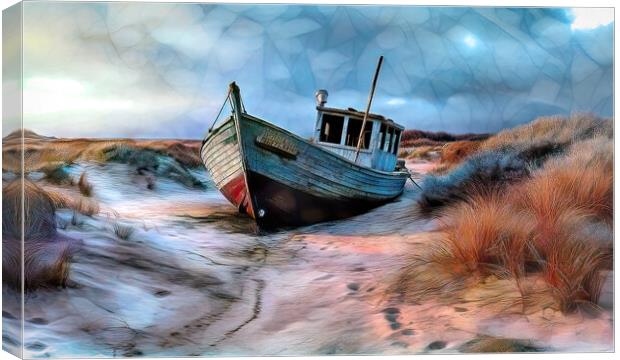 High and dry Canvas Print by Brian Tarr