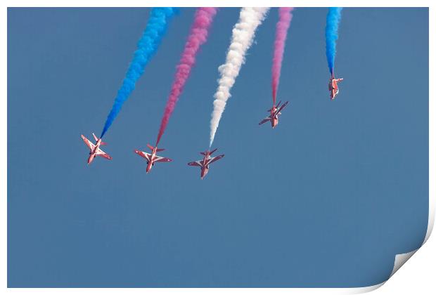 The Red Arrows - Cosford 2023 Print by Glen Allen