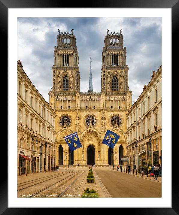 Majestic streets of Orleans - CR2304-8918-GRACOL Framed Mounted Print by Jordi Carrio