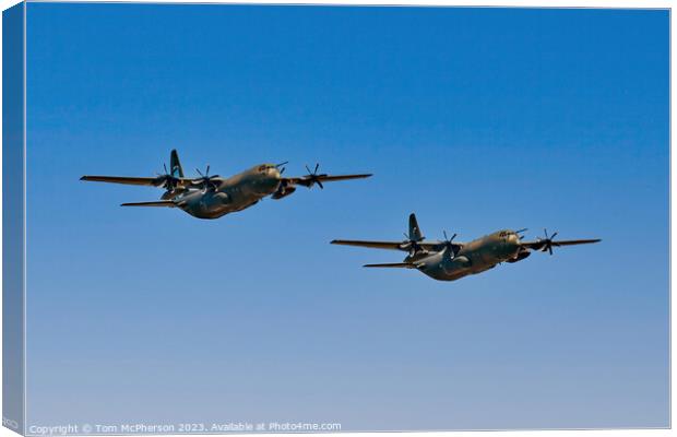 Hercules Final Farewell Canvas Print by Tom McPherson