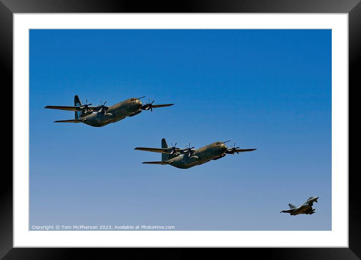 Glorious Hercules Farewell Framed Mounted Print by Tom McPherson