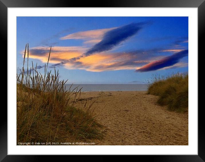 NORTH OF SCOTLAND.. MORAY FIRTH Framed Mounted Print by dale rys (LP)