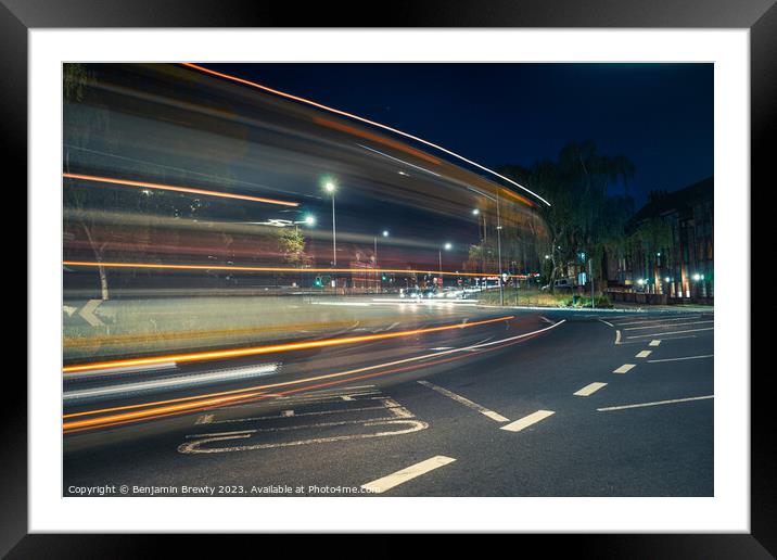 Mill Hill Long Exposure Framed Mounted Print by Benjamin Brewty