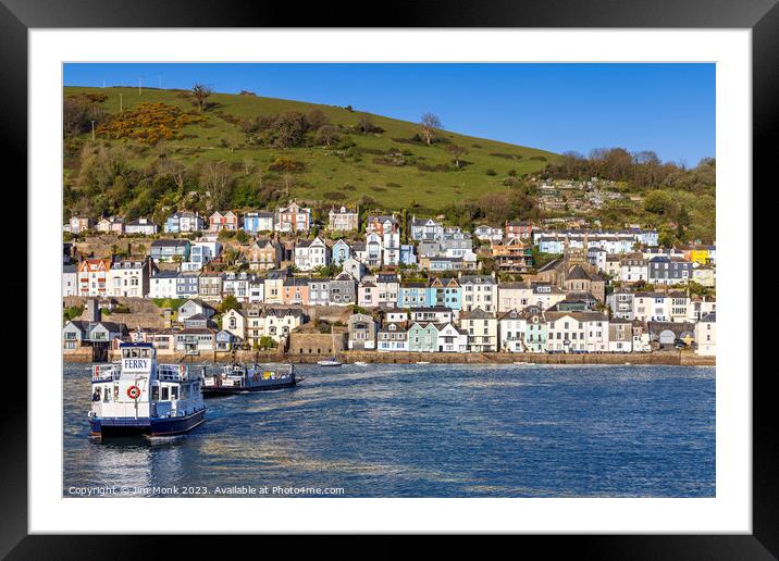 Vibrant Dartmouth Framed Mounted Print by Jim Monk