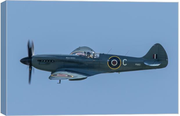 Supermarine Spitfire PR Mk XIX Canvas Print by J Biggadike