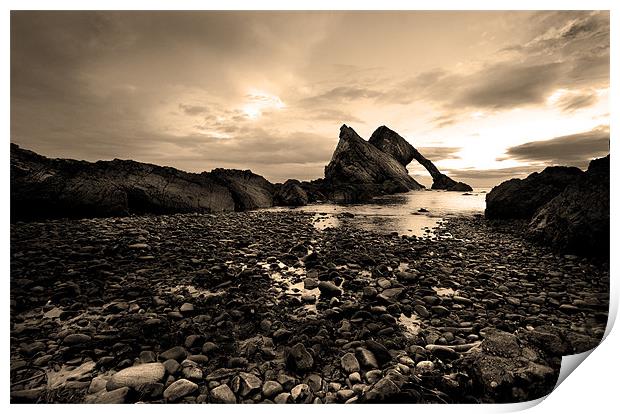 Bow Fiddle Rock Print by Wayne Molyneux