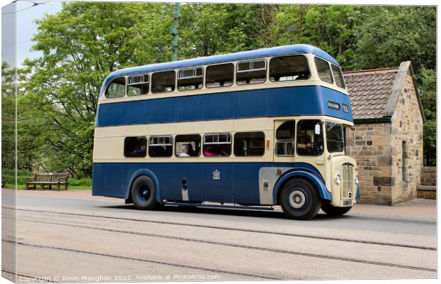 1954 Daimler Bus Canvas Print by Kevin Maughan
