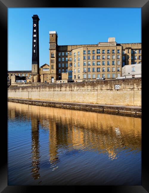 Damart Factory Bingley Framed Print by Darren Galpin