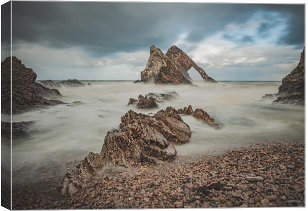 The Enchanting Bow Fiddle Rock Canvas Print by Duncan Loraine