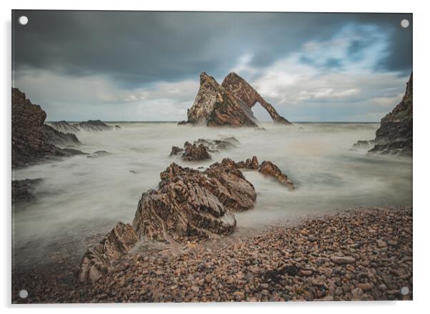 The Enchanting Bow Fiddle Rock Acrylic by Duncan Loraine