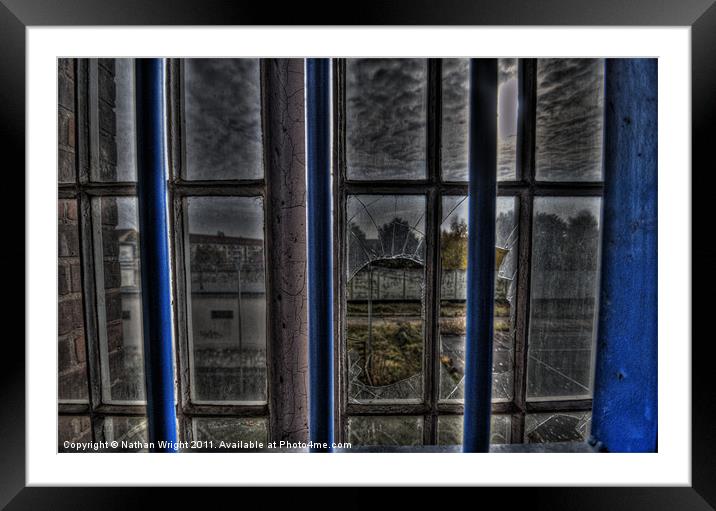 Prison view!! Framed Mounted Print by Nathan Wright