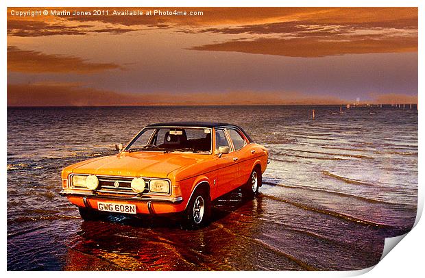 Cortina on the Causeway Print by K7 Photography