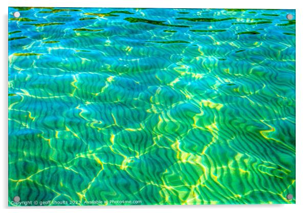 Clear waters Mull Acrylic by geoff shoults