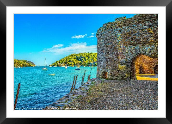 Bayards Fort, Dartmouth  Framed Mounted Print by Ian Stone