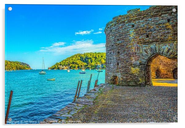 Bayards Fort, Dartmouth  Acrylic by Ian Stone