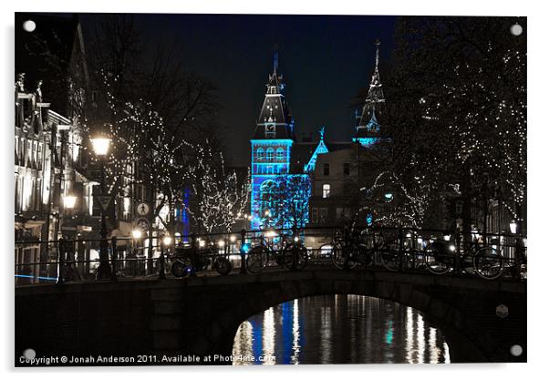 Rijksmuseum in Blue Acrylic by Jonah Anderson Photography