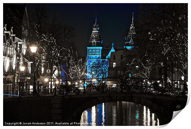 Rijksmuseum in Blue Print by Jonah Anderson Photography