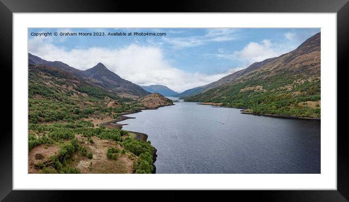 Loch Leven and the Pap of Glencoe Framed Mounted Print by Graham Moore