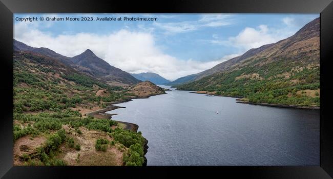 Loch Leven and the Pap of Glencoe Framed Print by Graham Moore