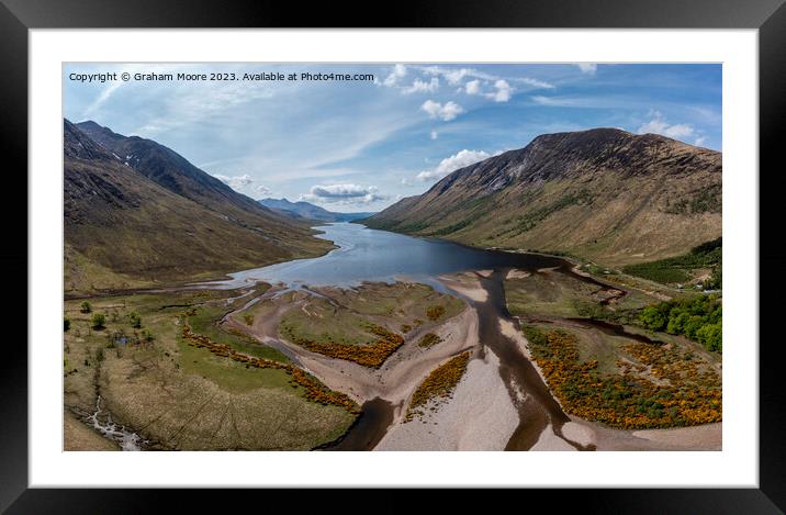 Loch Leven from Kinlochleven Framed Mounted Print by Graham Moore