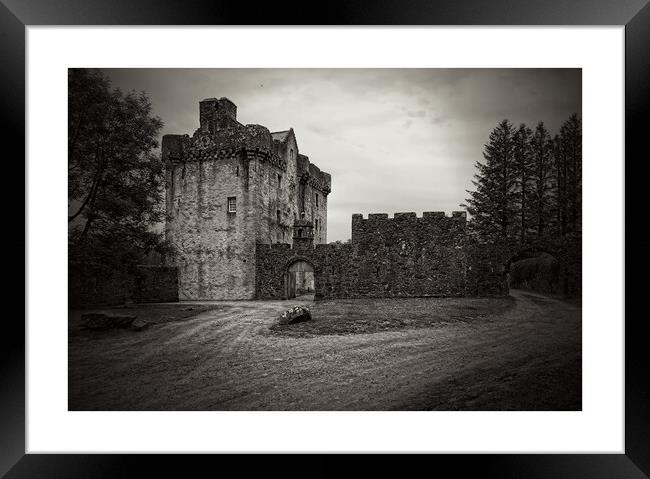Enchanting Castle in Monochromatic Glory Framed Print by JC studios LRPS ARPS