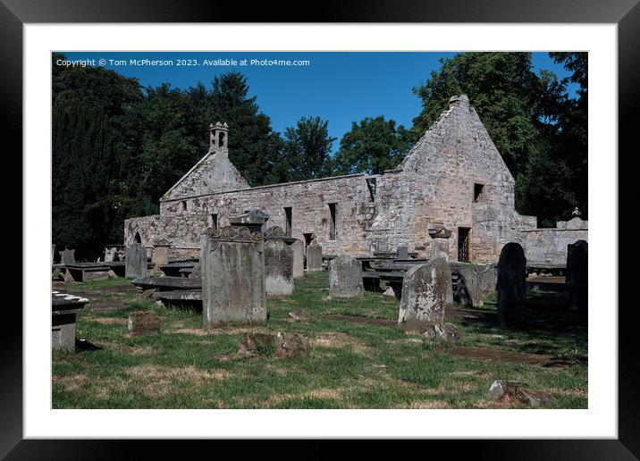 The Ancient Church of Duffus Framed Mounted Print by Tom McPherson