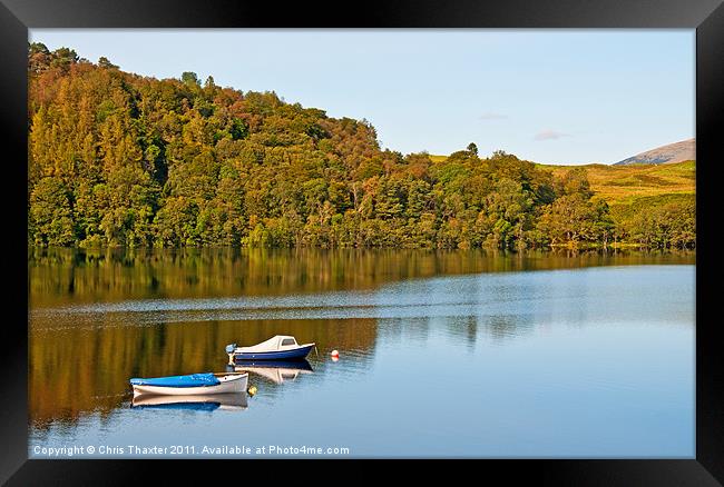 Onset of Autumn 2 Framed Print by Chris Thaxter