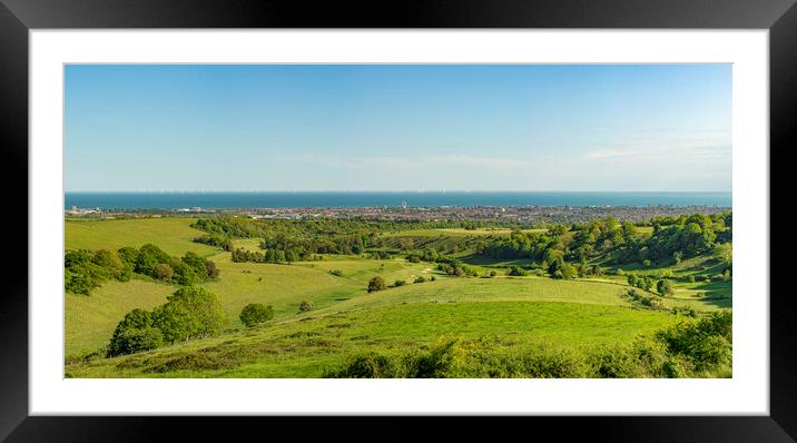 Ancient to Modern Framed Mounted Print by Malcolm McHugh