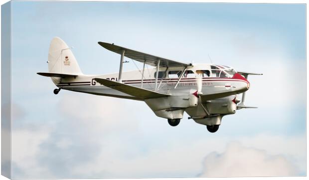 Dragon Rapide Canvas Print by Kevin Howchin