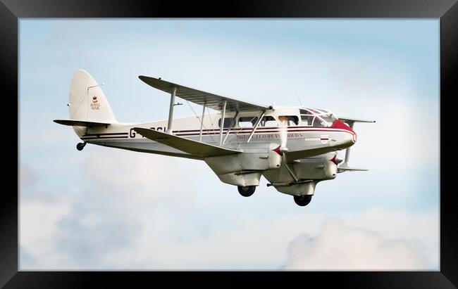 Dragon Rapide Framed Print by Kevin Howchin