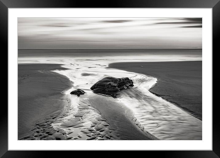 Northcott Mouth, Cornwall, UK Framed Mounted Print by Kevin Howchin
