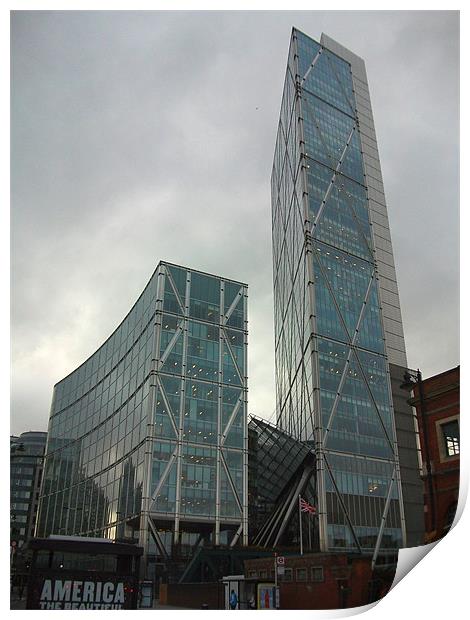Broadgate Tower Print by andy green
