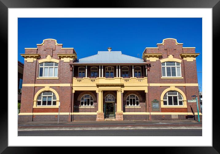 Toowoomba Technical College Building Framed Mounted Print by Antonio Ribeiro