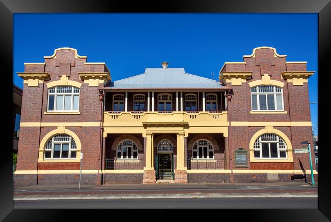 Toowoomba Technical College Building Framed Print by Antonio Ribeiro