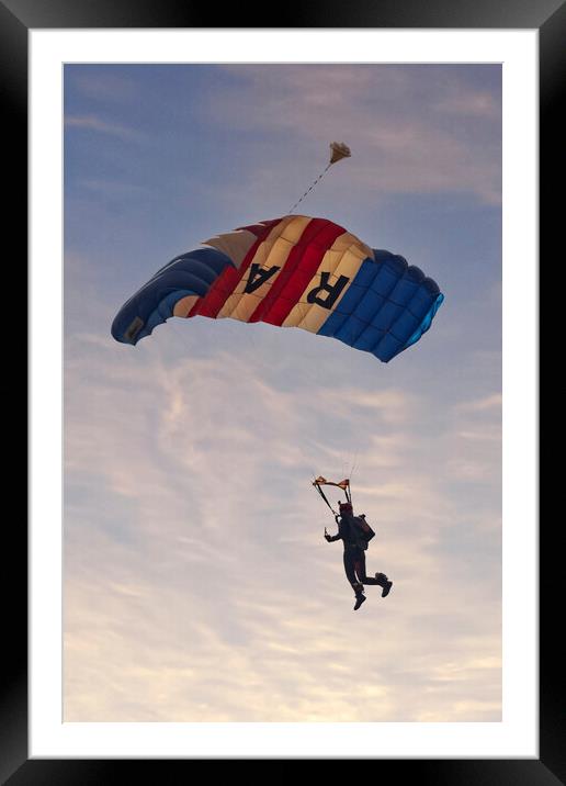 RAF Falcon - Coming into Land Framed Mounted Print by Glen Allen