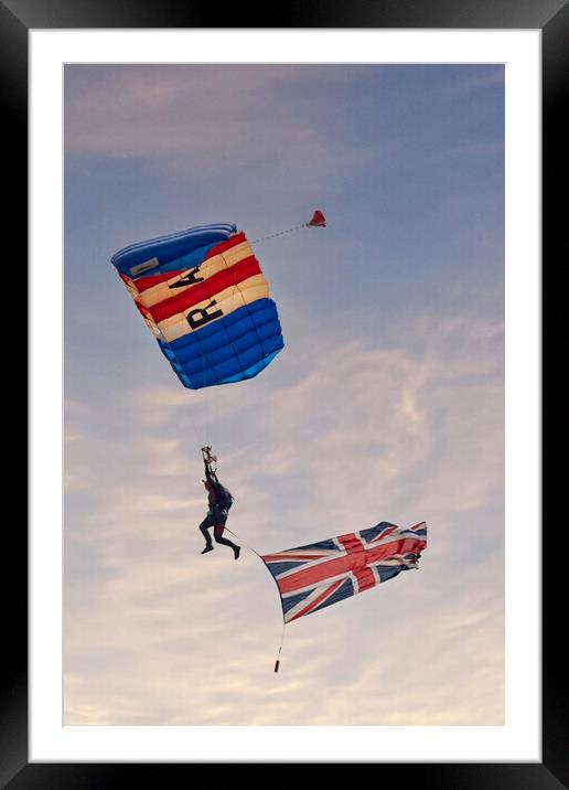 Flying the Jack for Britain Framed Mounted Print by Glen Allen