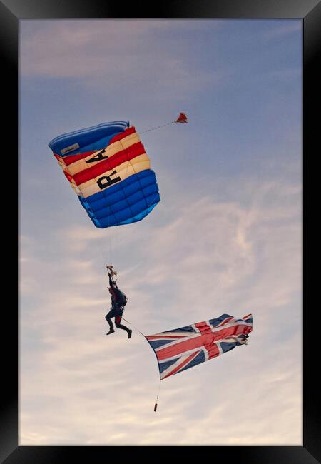 Flying the Jack for Britain Framed Print by Glen Allen