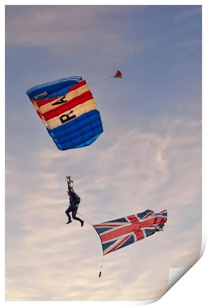 Flying the Jack for Britain Print by Glen Allen