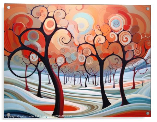 Winter Wonderland Acrylic by nick coombs