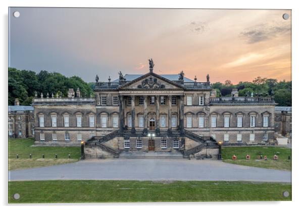 Wentworth Woodhouse Rotherham Acrylic by Apollo Aerial Photography